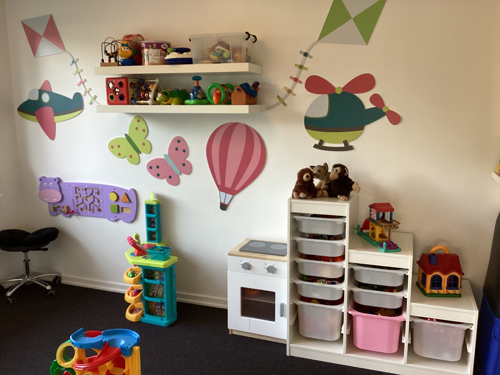 Billede af Jane Ryes legeværelse