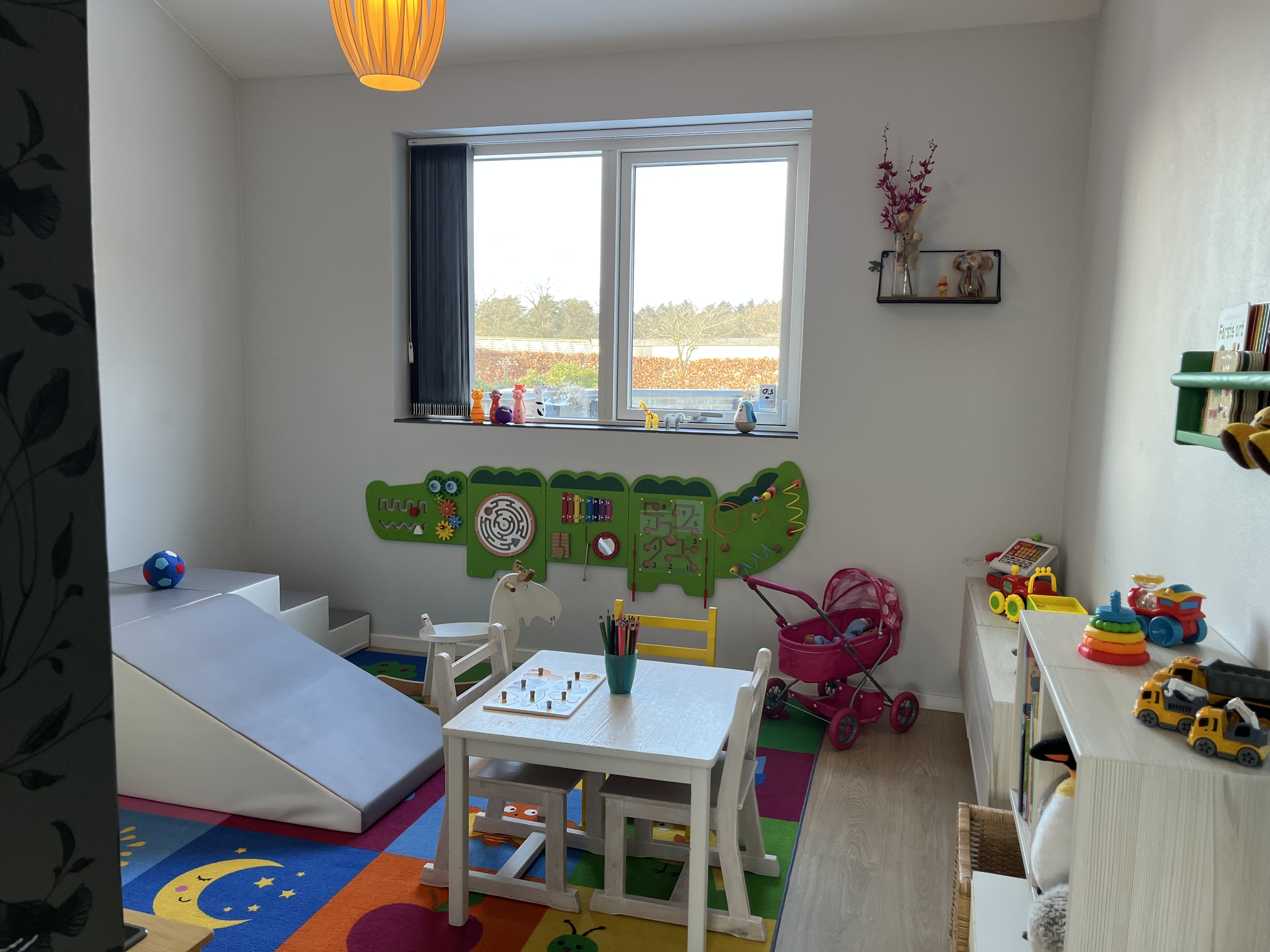 Billede af legeværelset hos Jane