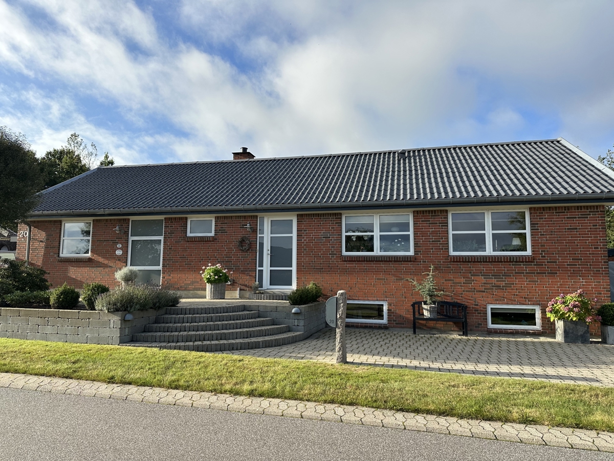 Billede i Mettes hus udefra